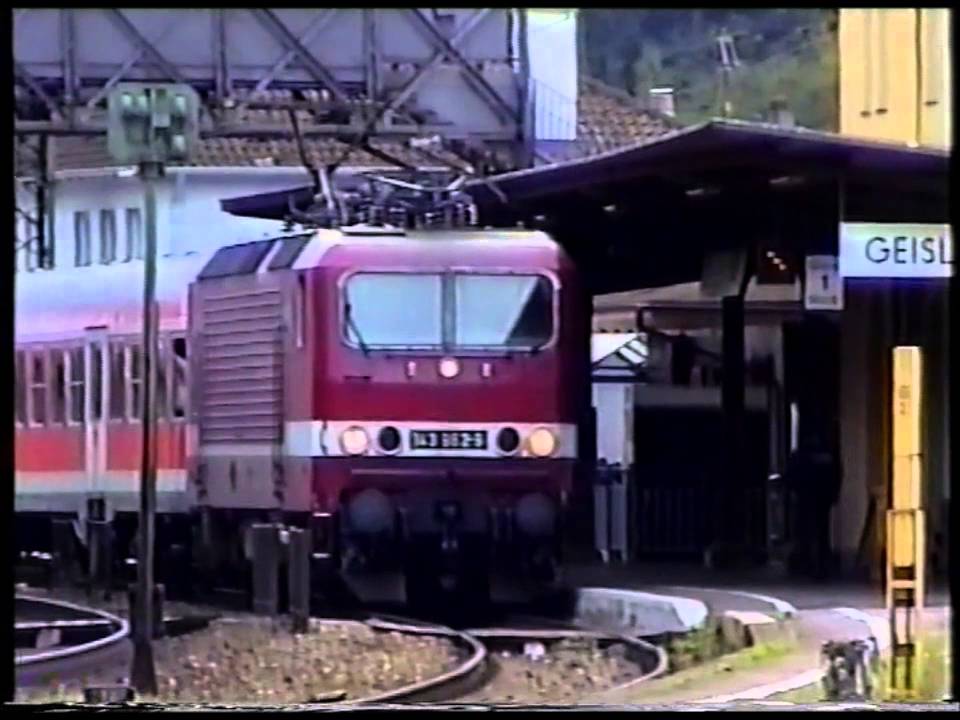 Bahnverkehr Geislingen, Lindau, Singen 10/2000