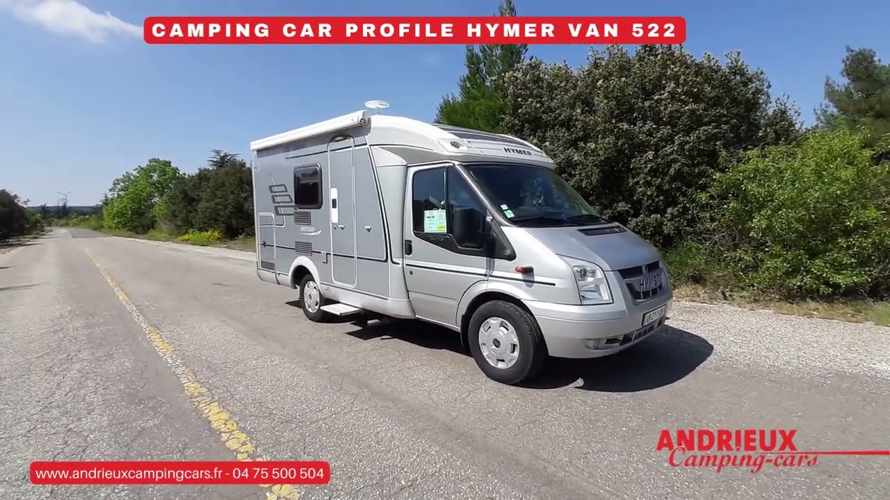 CAMPING CAR PROFILE HYMER VAN 522 - Andrieux Camping cars