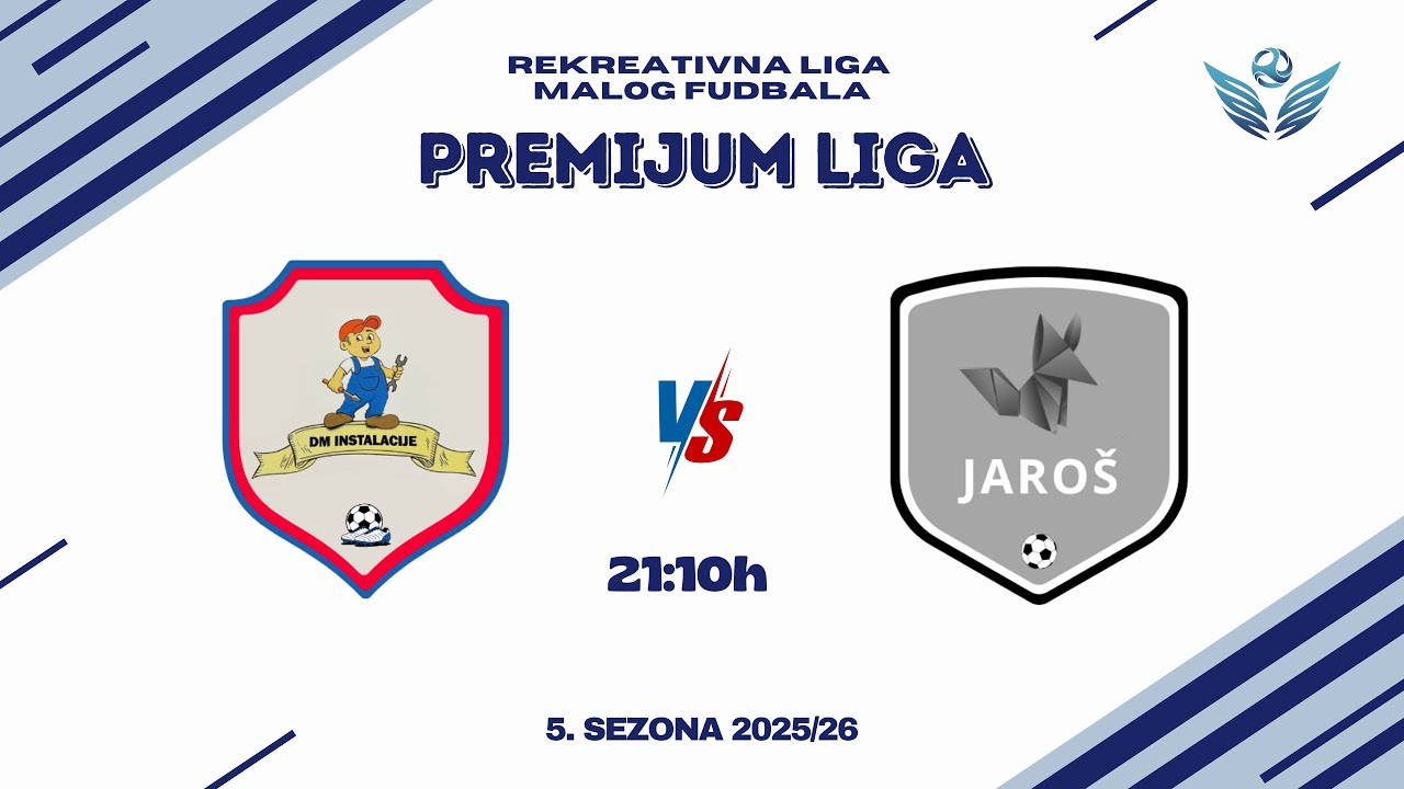 DM INSTALACIJE vs JAROŠ | round 9  | PREMIJUM LIGA | Sezona 5