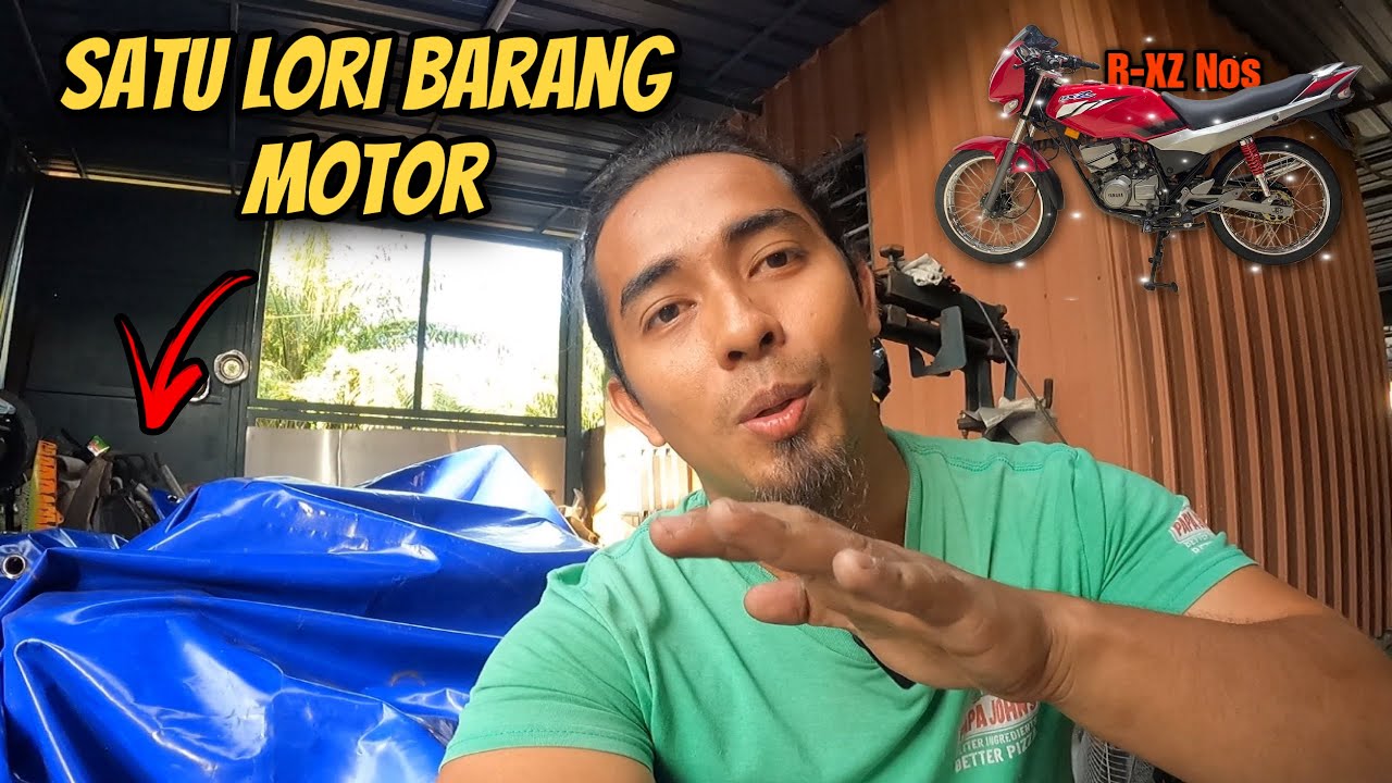 Aku Borong Bengkel Motor Lama Penuh 1 Lori !!!
