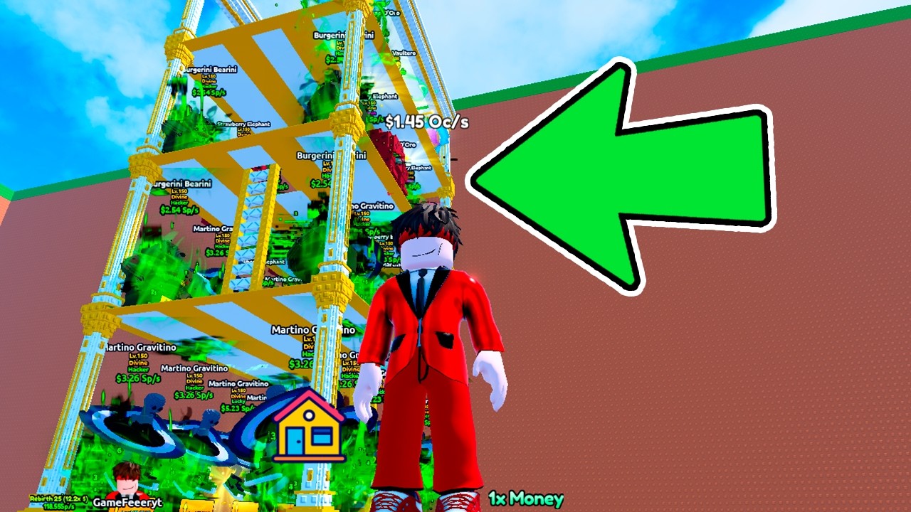 Como CONSEGUIR la MONEY BASE en Escapa del Tsunami Brainrot 😱