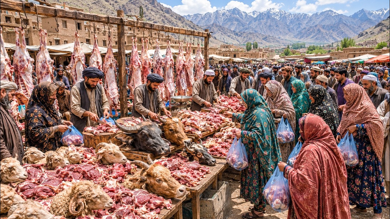 🇦🇫 Afghanistan 2026: Life  Under Taliban Control | Walking Tour, Street Food & Local Markets