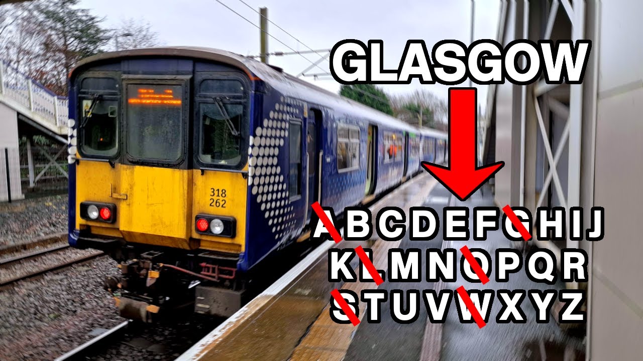 Ticking Off The Alphabet With Glasgow Stations!