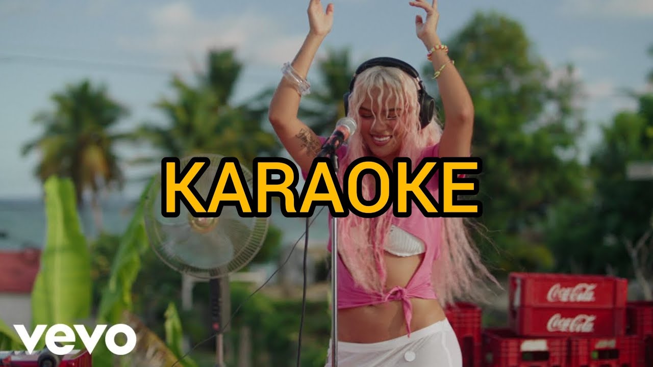 Karol G - Si Antes Te Hubiera Conocido - Karaoke