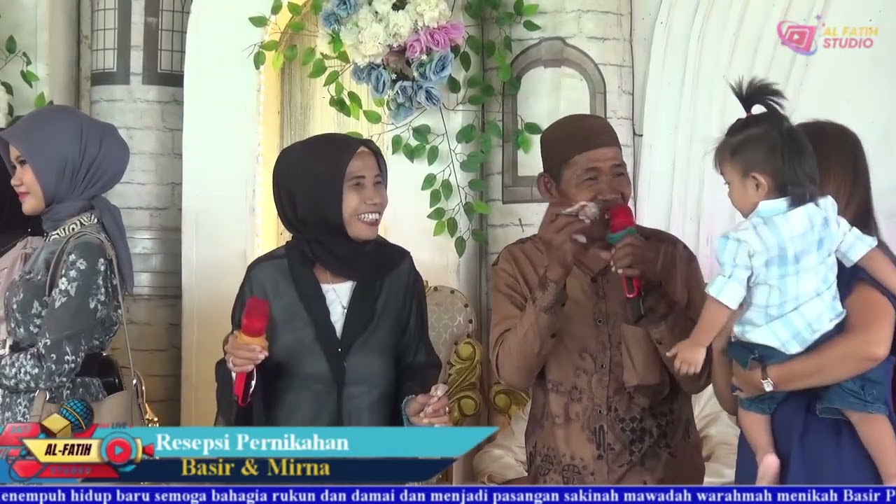 happy Weeding Basir & mirna Desa LBP