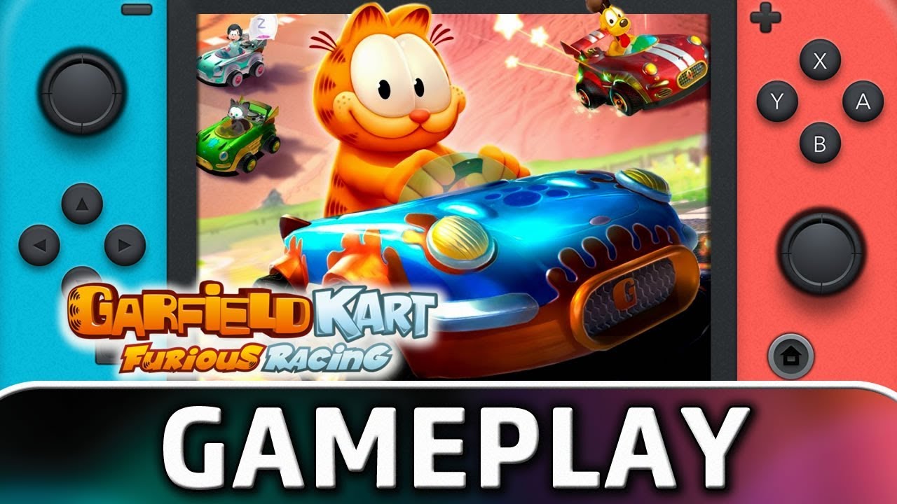 Garfield Kart Furious Racing | First 20 Minutes on Switch