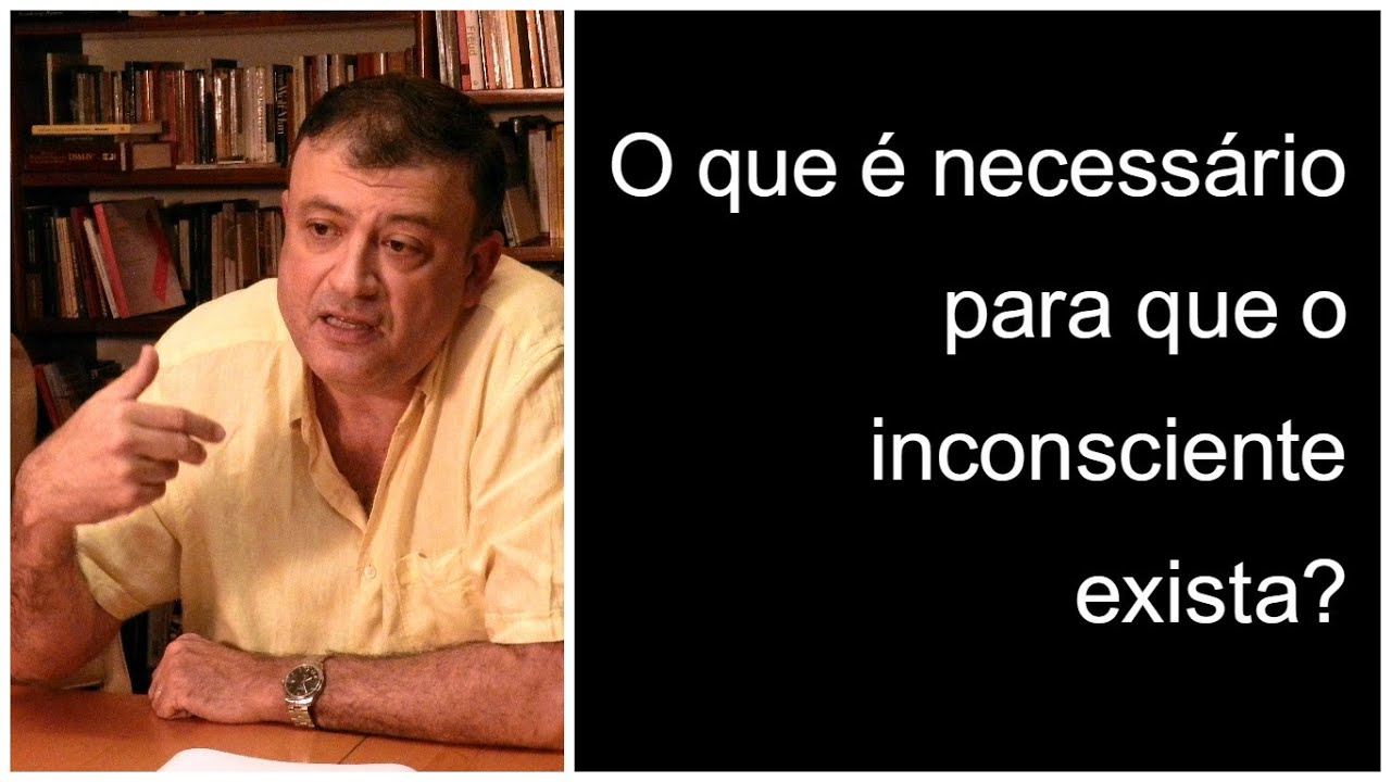O que é necessário para que o inconsciente exista? | Christian Dunker | Falando nIsso 36