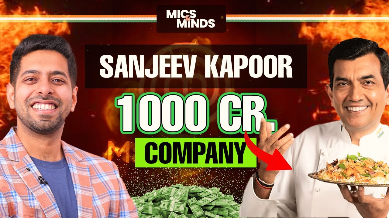 Raw and Real : Chef Sanjeev Kapoor | Podcast @sanjeevkapoorkhazana @himeeshmadaan| Mics & Minds