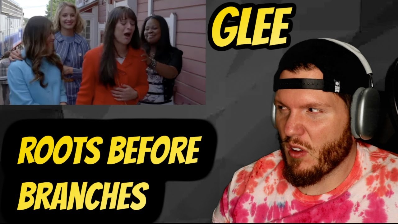 GLEE Roots Before Branches REACTION | My first time hearing Lea Michele SOLO!