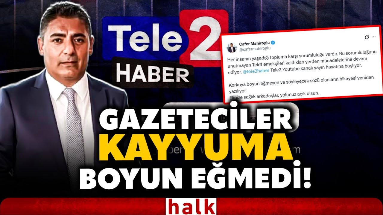 TELE1 kapatıldı. Gazeteci Merdan Yanardağ tutuklandı&hellip; Ancak, TELE2 Haber yakında yayında!