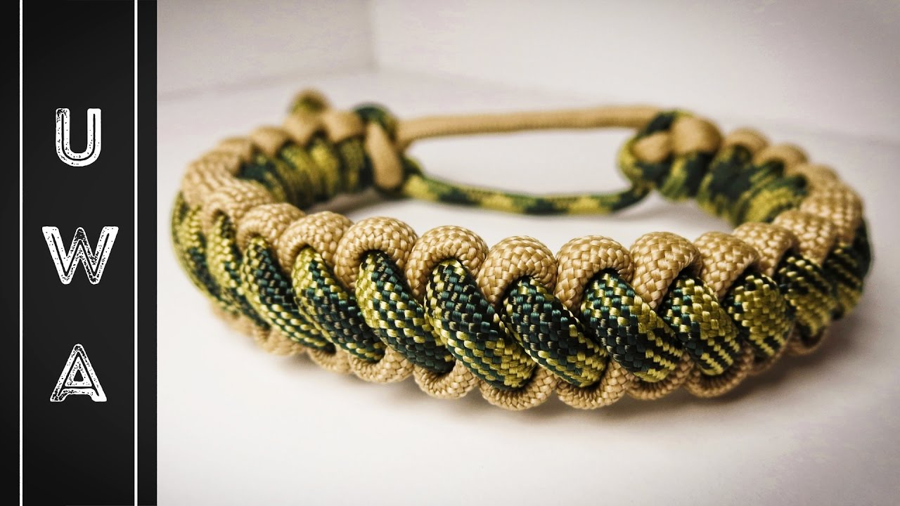 How to make a Bootlace Paracord Survival Bracelet [MAD MAX STYLE] [NO BUCKLE NEEDED]