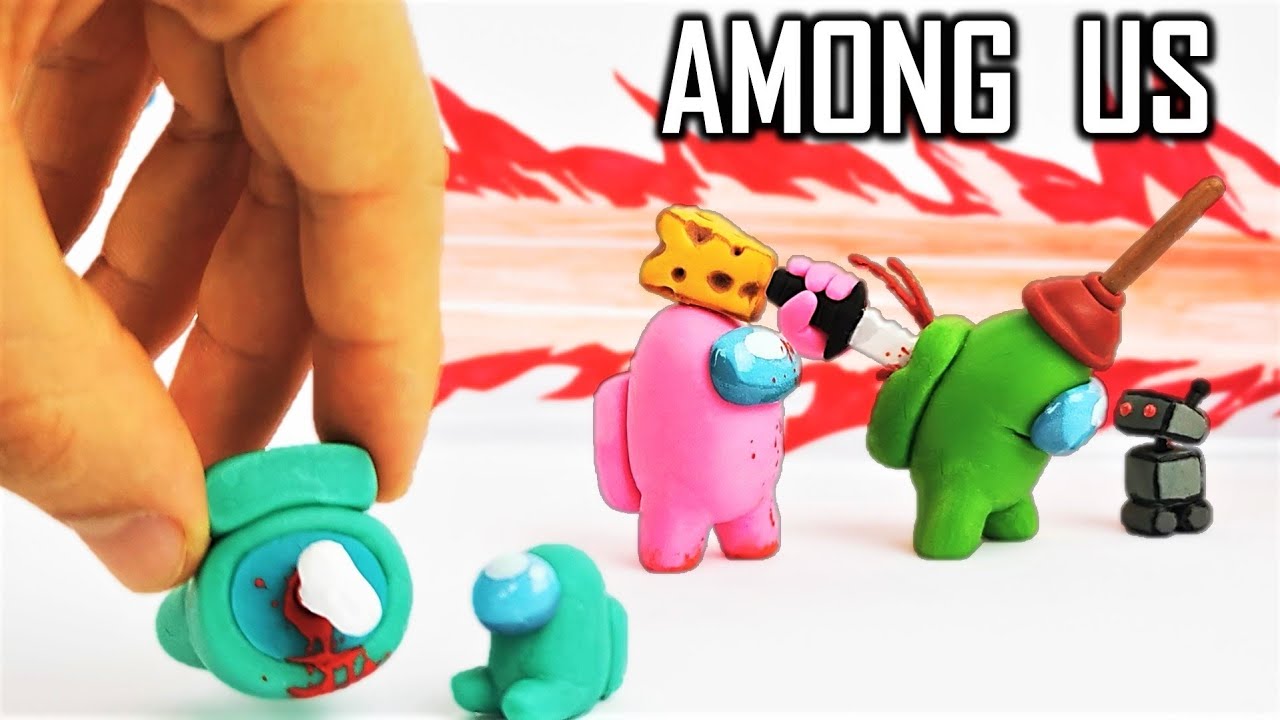 Como hacer todas las Kills de AMONG US de plastilina #2 | Creando las kills de Impostor. DibujAme Un