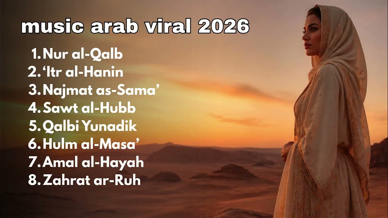 Desert Pearl Harmony 🤍 Arabic Music Journey