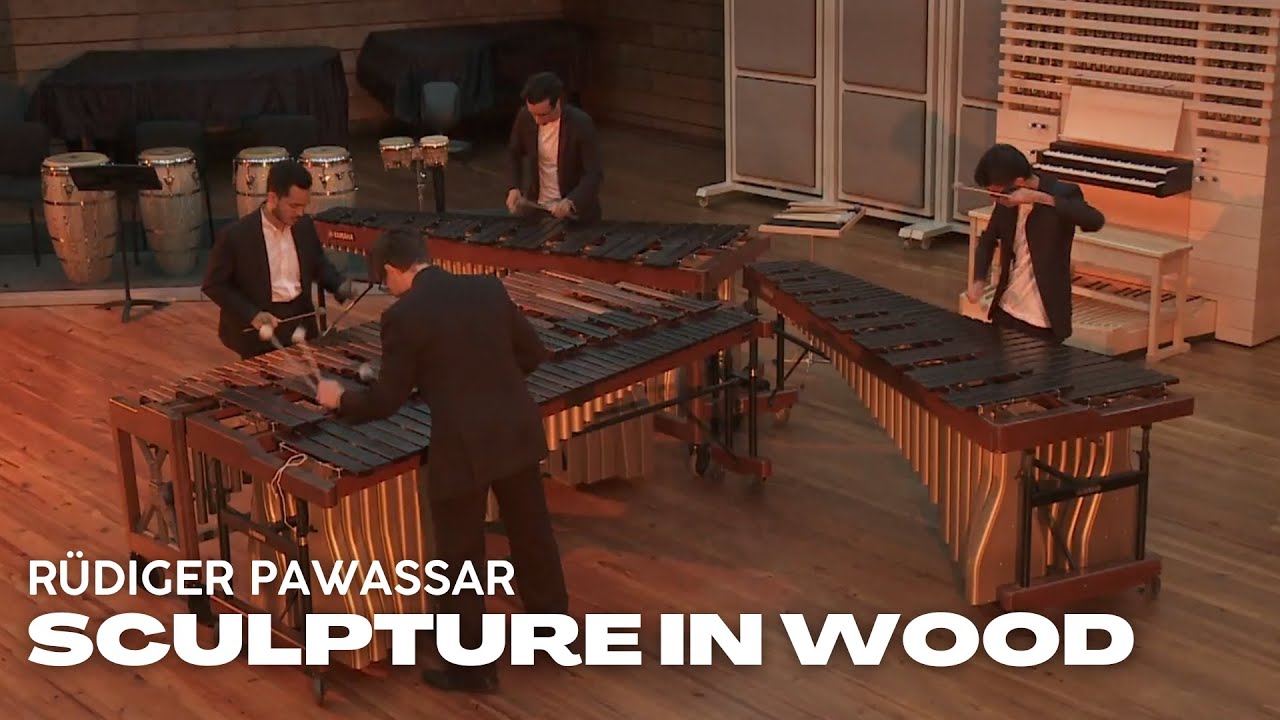 SCULPTURE IN WOOD | RÜDIGER PAWASSAR | Ensamble de Percusión CATATUMBO