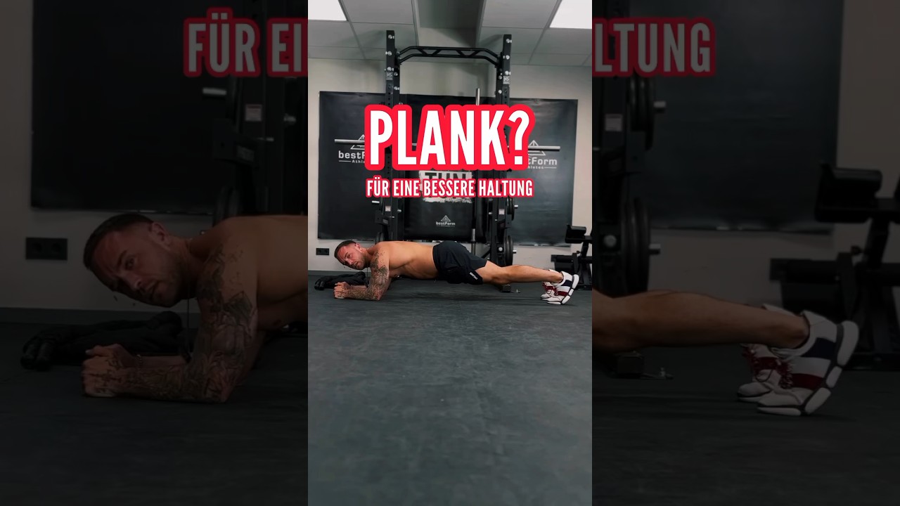 🔺PLANK F&Uuml;R EINE BESSERE K&Ouml;RPERHALTUNG🔺