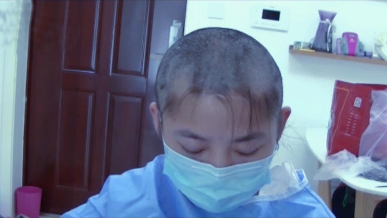 Family Haircutღ  father shaves my head at home