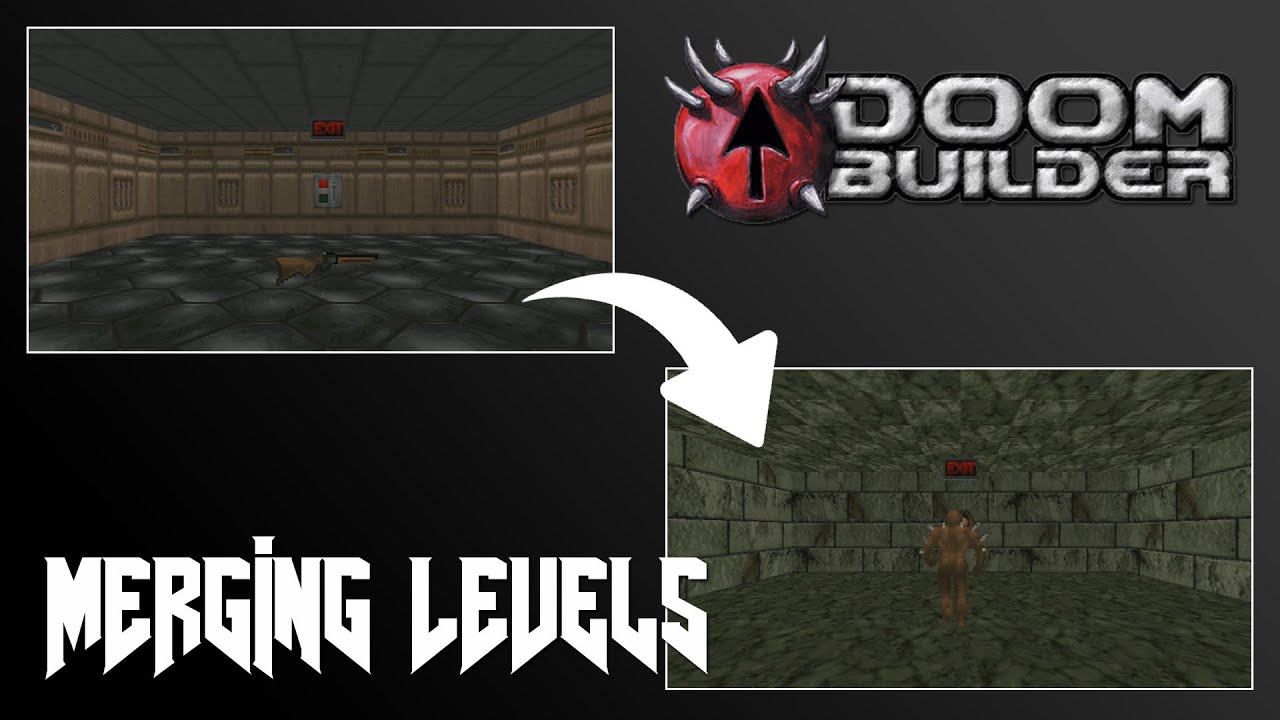(Doom Builder) Как объединять уровни (создавать мегавады!)