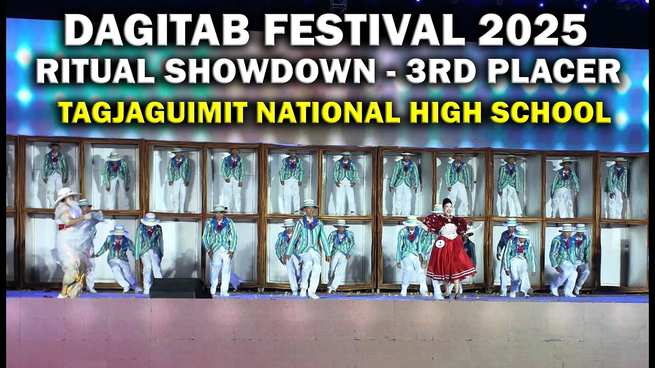Dagitab Festival 2025 Ritual Showdown 3rd Placer - Tagjaguimit National High School