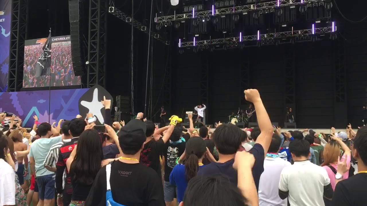 Crystal Lake live in Korea 2017