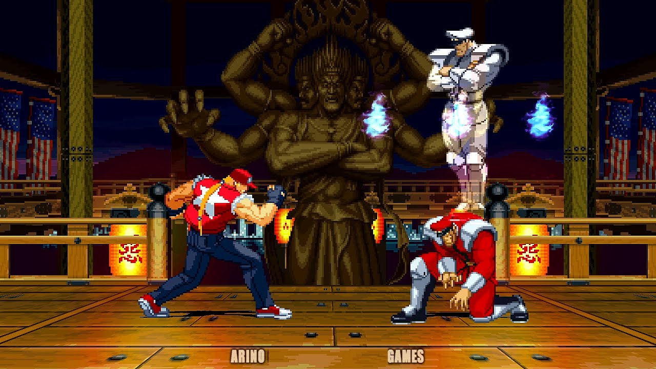 TERRY BOGARD VS SHIN BISON