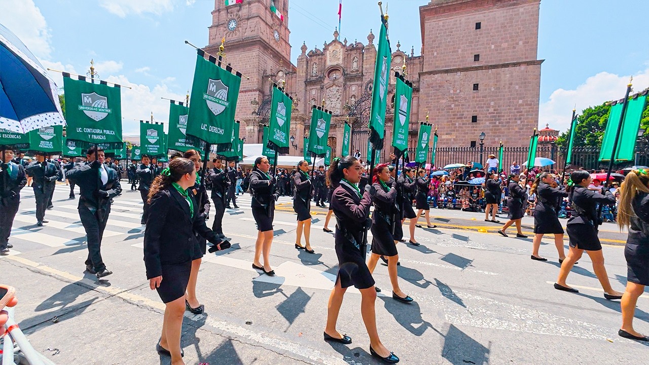 Desfile del 16 de Septiembre en Morelia 2025 | Fiestas Patrias en Michoacán