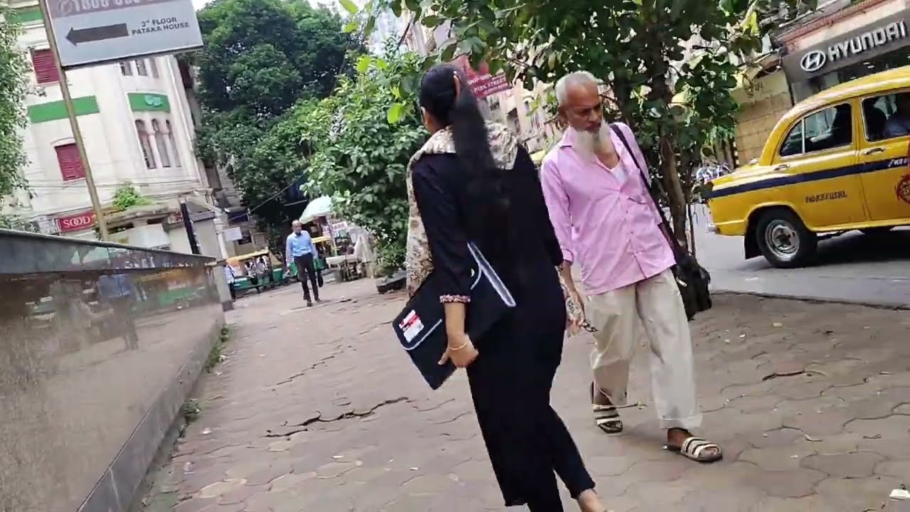 KOLKATA Park Street - A Virtual Walking Tour Through Kolkata's Iconic Street l India 🇮🇳