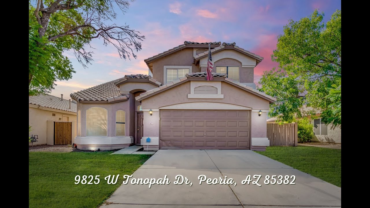 9825 W Tonopah Dr, Peoria, AZ 85382 - Walkthrough Video