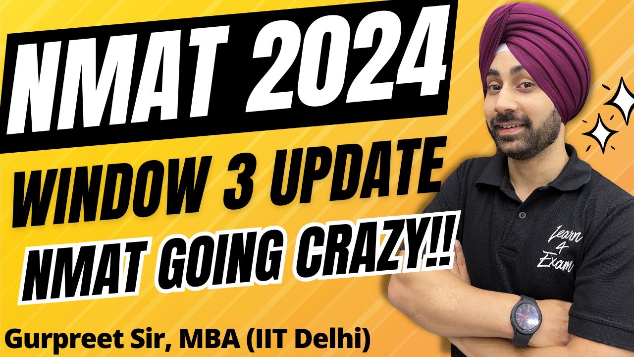 My NMAT Experience | New NMAT Paper Pattern | NMAT Exam 2024 Window 3 Update #nmatanalysis