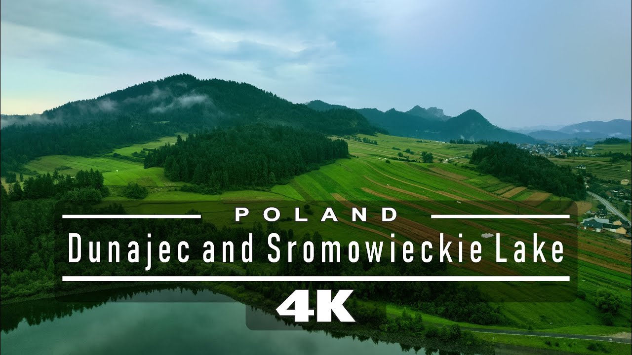 Jezioro Sromowieckie, Dunajec i elektrownia wodna w Sromowcach Wyżnych Cinematic 4K Video DJI AIR 2S