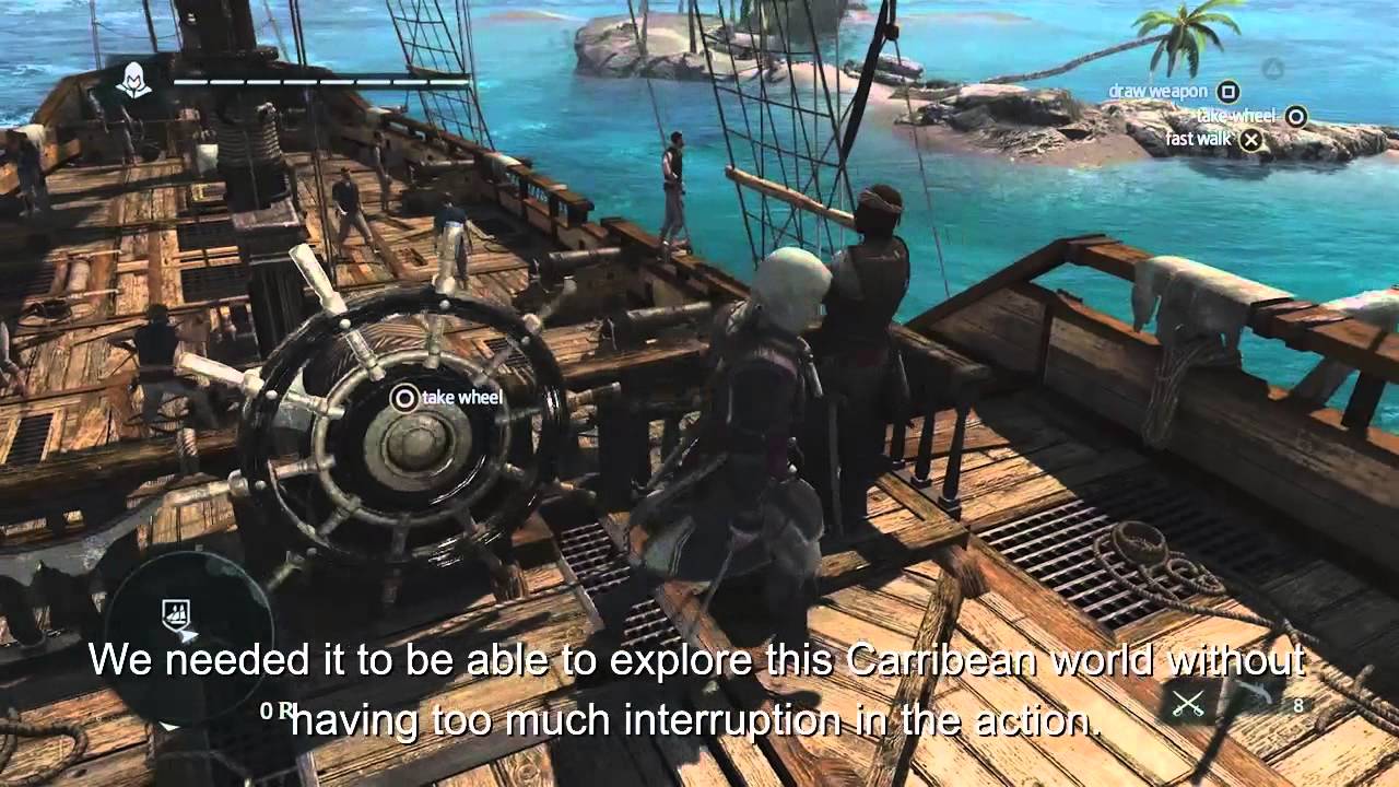 13 Minutes of Caribbean Open-World Gameplay | Assassin's Creed 4 Black Flag [SCAN]