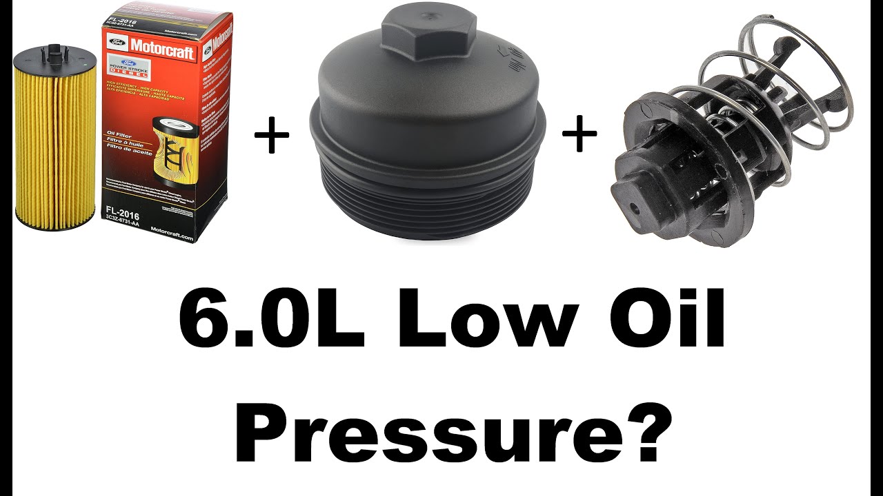 03 F350 6.0 PSD Low Oil Pressure Fix