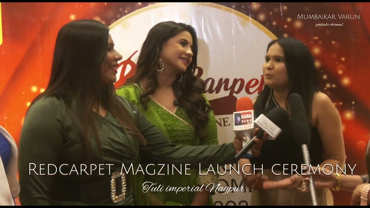 Redcarpet Magzine | Meera Deosthale | Maya Hade | VNEVENTSGLOBAL | Nagpurkar Nishant | Fashion Show