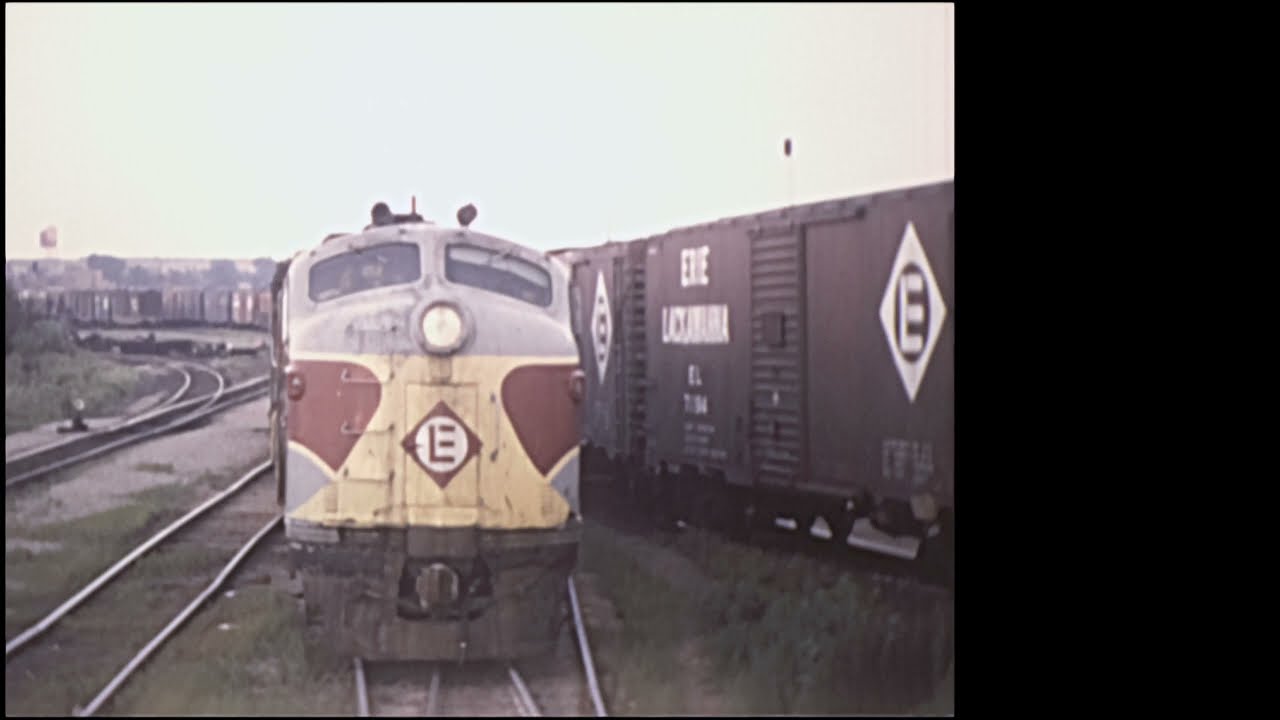 Erie Lackawanna Marion Yard Tour (August 1970)