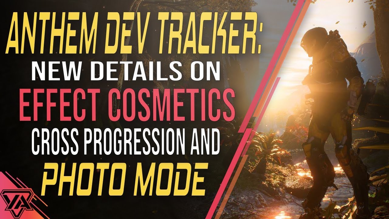 Anthem Dev Tracker | New Details on Effect Cosmetics, Cross Progression, and more!