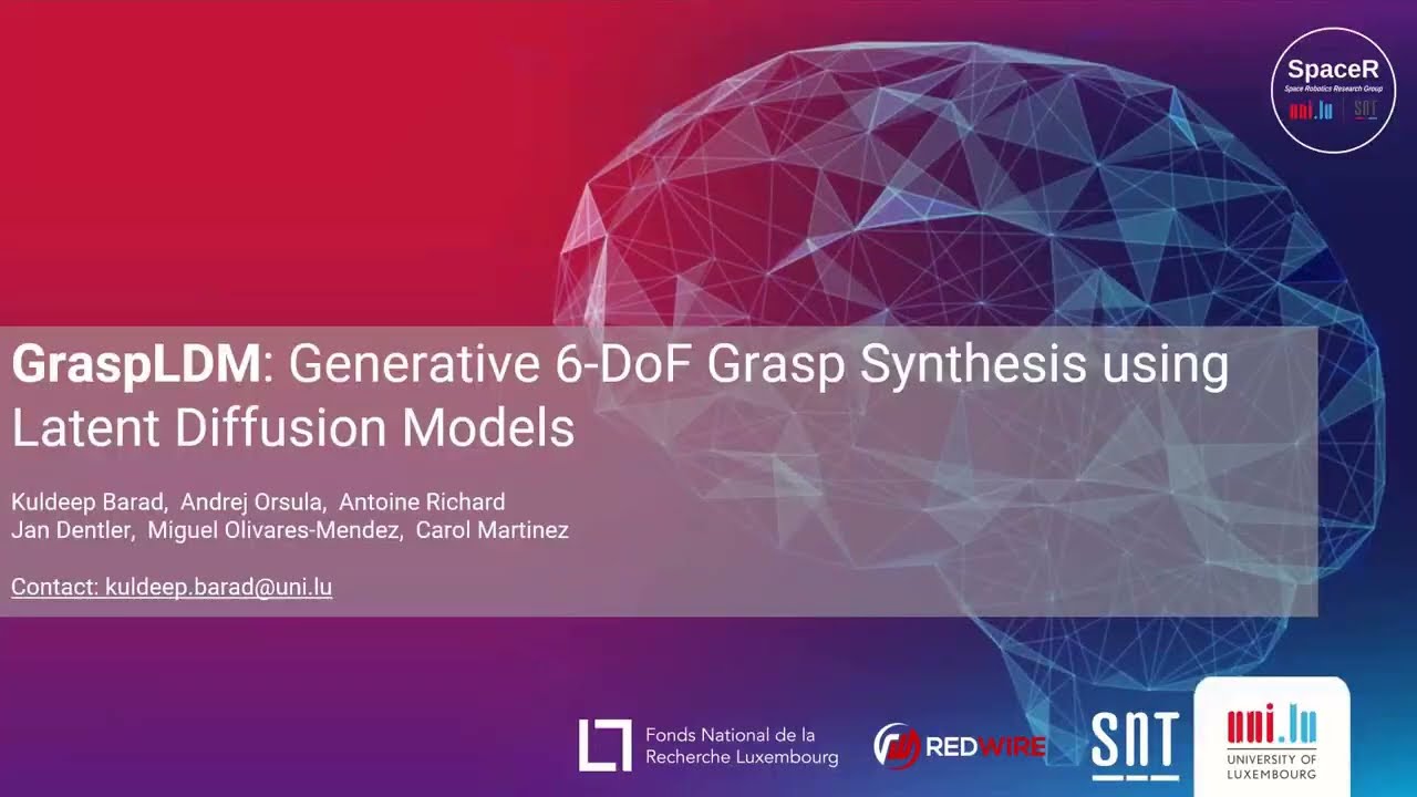 GraspLDM: Generative 6-DoF Grasp Synthesis using Latent Diffusion Models