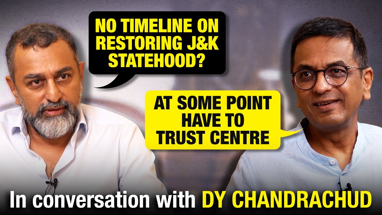Gyanvapi Mosque’s Character Not a Closed Issue | Former CJI DY Chandrachud’s with Sreenivasan Jain