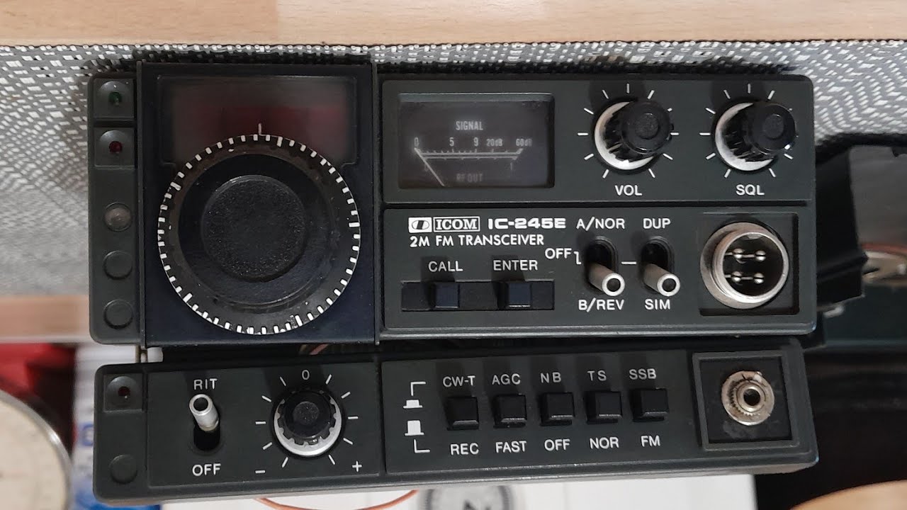 Icom IC-245E Vhf 2m FM SSB Transceiver Fix Part 2. #hamradio