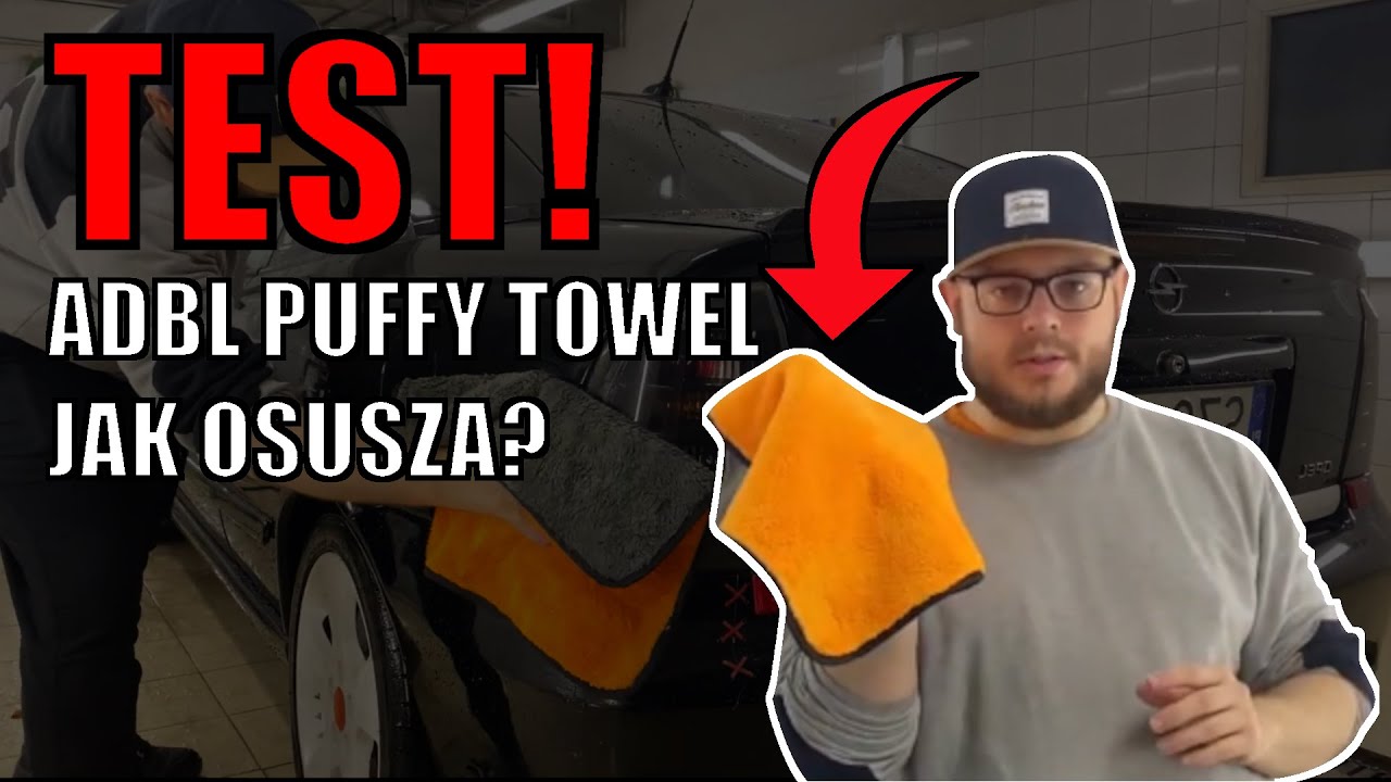 CZY RĘCZNIK ADBL DA SOBIE RADĘ? - TEST ADBL PUFFY TOWEL