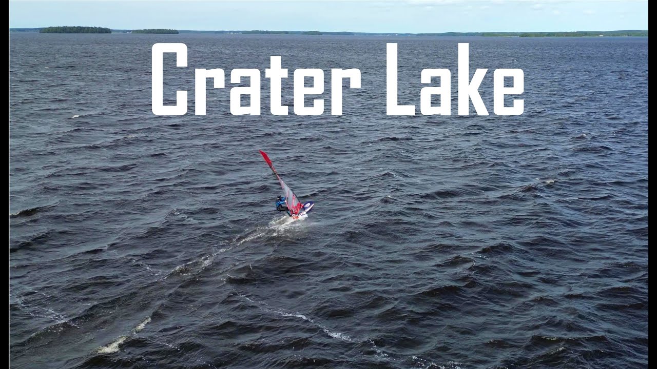 Better Than Padel! Crater Lake Windsurfing at Vimpeli - Crater Surfers