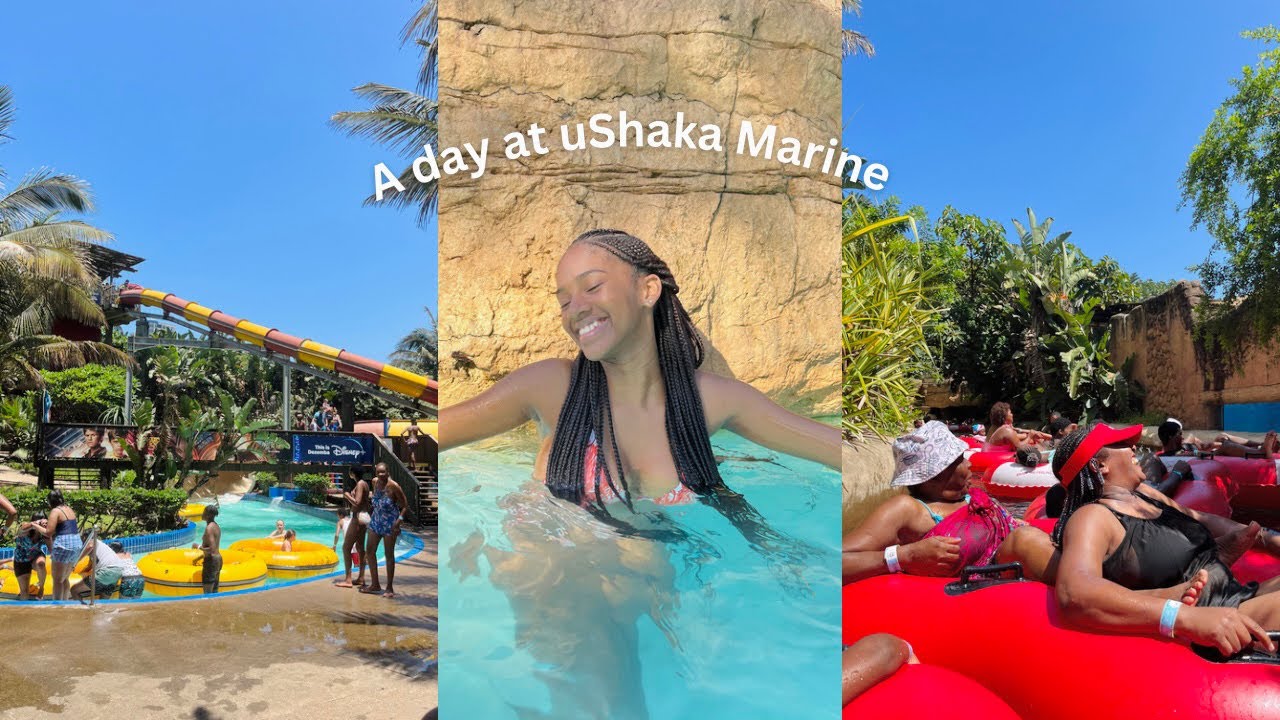Vlog: A Day At Ushaka Marine World!🌈#roadto800subs #durban
