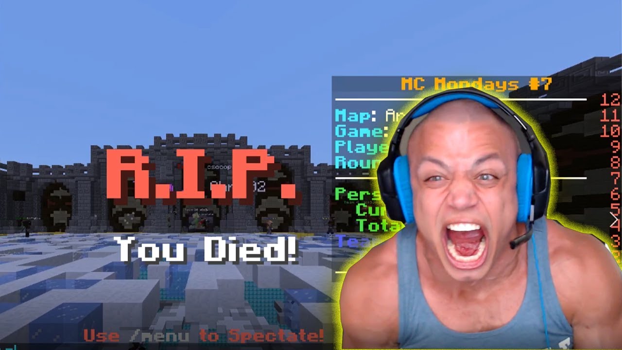 TYLER1 MINECRAFT MONDAY WITH GREEK RAGE 8.5.2019