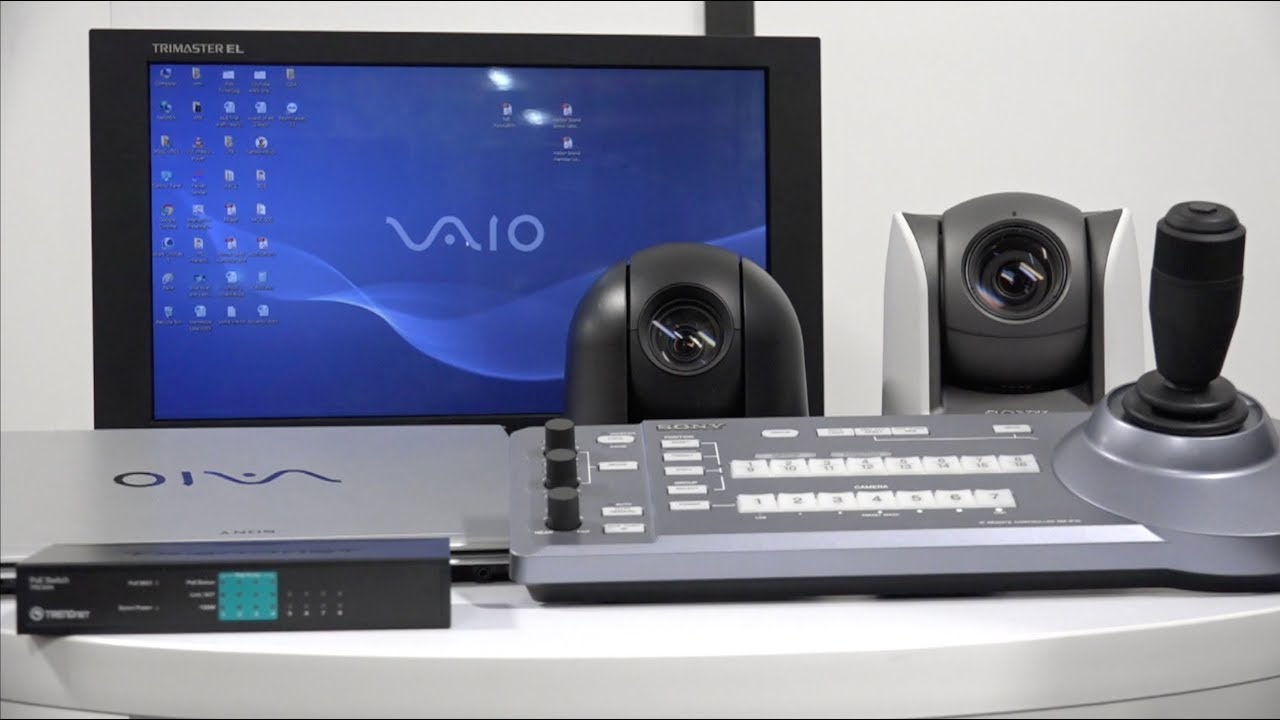 Sony's RM-IP10 Network Setup For Use With BRC & SRG PTZ Cameras