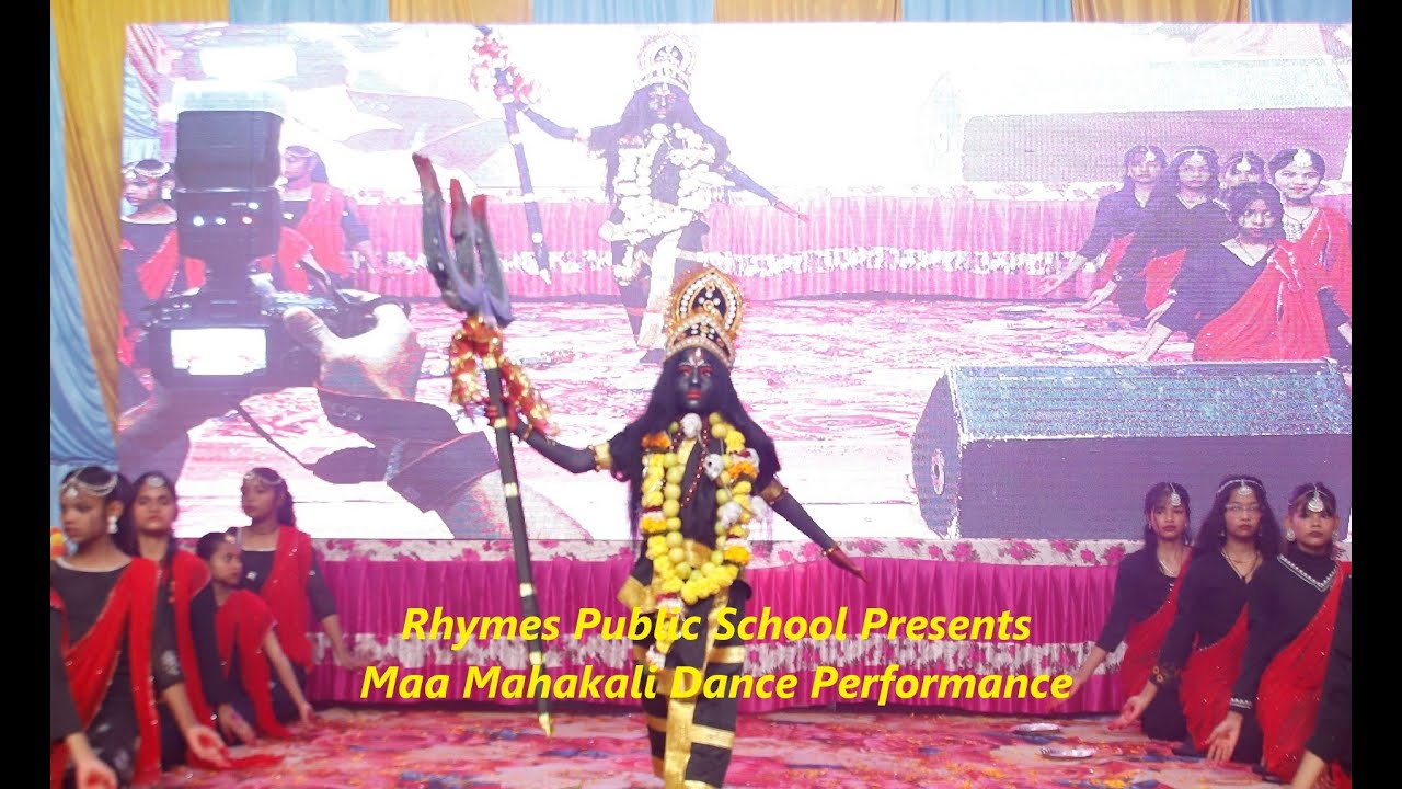 Devotional Mahakali Dance performance by our talented students!