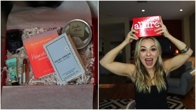 Allure's April Sample Society Box