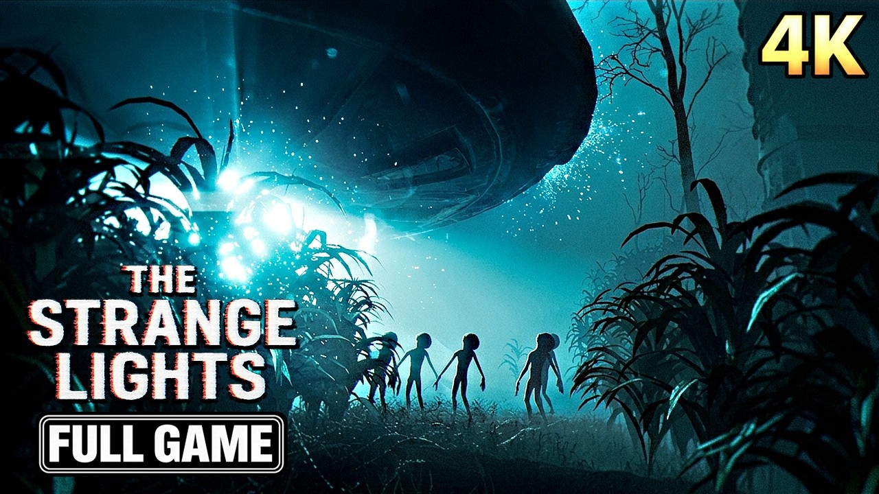 THE STRANGE LIGHTS | FULL HORROR GAME | Gameplay 【4K】 No Commentary