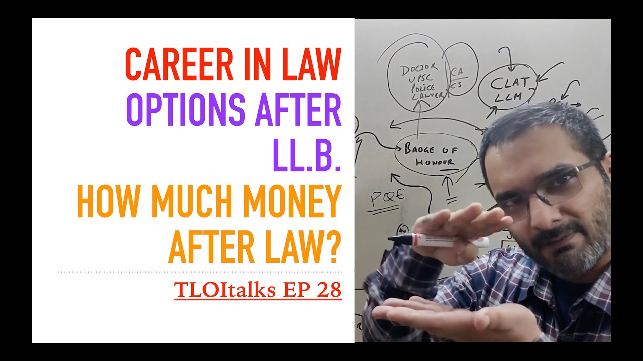 Law as a career | Career in law | Options after LL.B. | TLOItalks EP 28 |