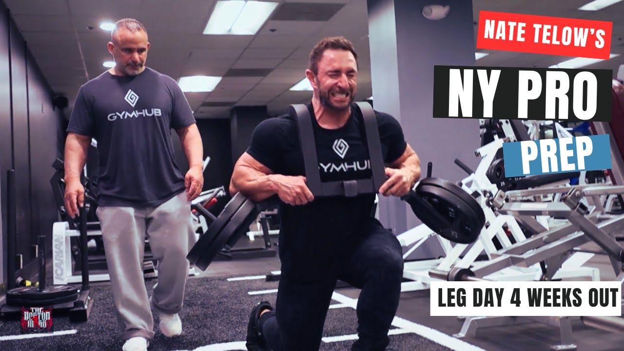 Leg Day 4 week's out from the NY Pro