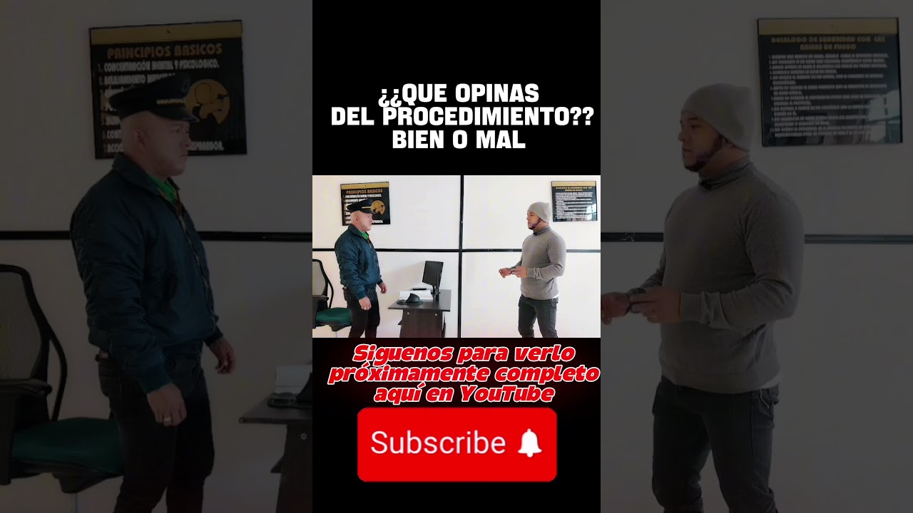 QUE OPINAS DE LO QUE HIZO ESTE VIGILANTE