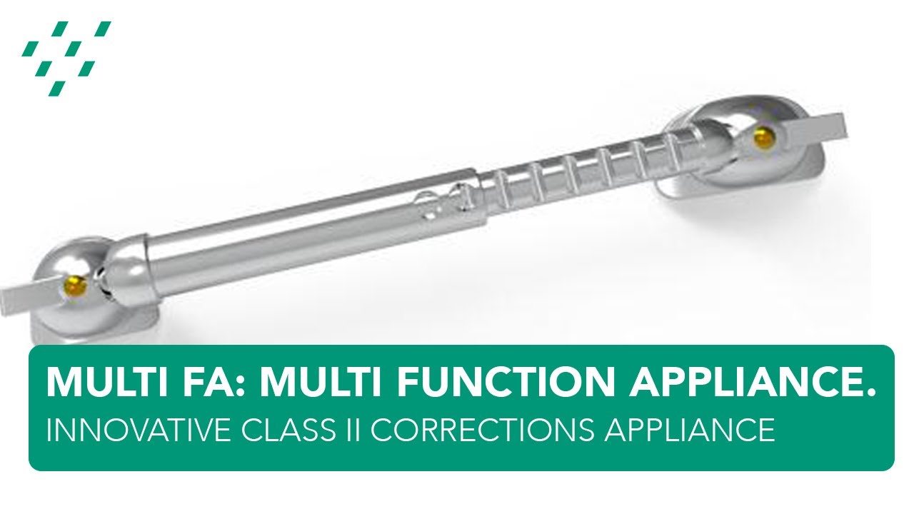 Multi FA: Multi Function Appliance. Innovative class II corrections appliance