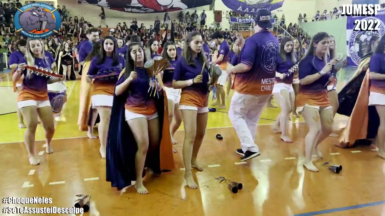 CAMPEÃ |Bateria Desfibriladora JUMESP 2022 - Mestre Chalita| Atlética Medicina São Caetano -